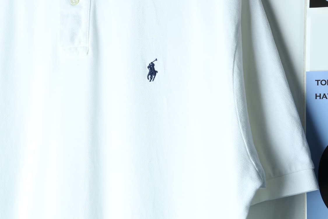 (XL-3XL) 폴로 랄프로렌 반팔 카라 티셔츠 USA 흰색-H30746 상품이미지6
