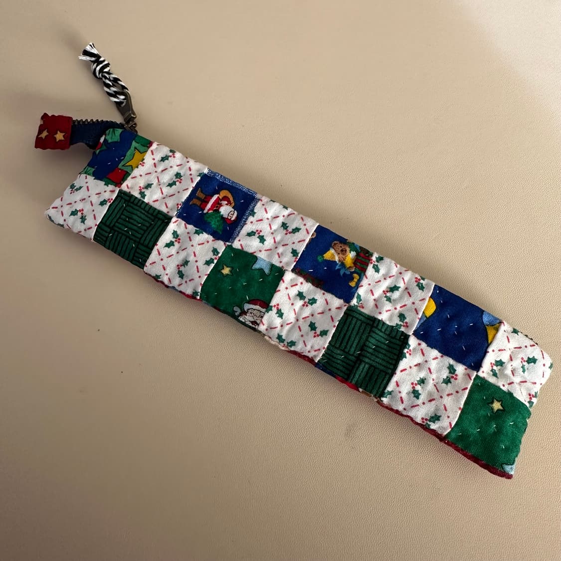 메리 크리스마스 필통 / 브러쉬파우치 / 퀼트 파우치  상품이미지4