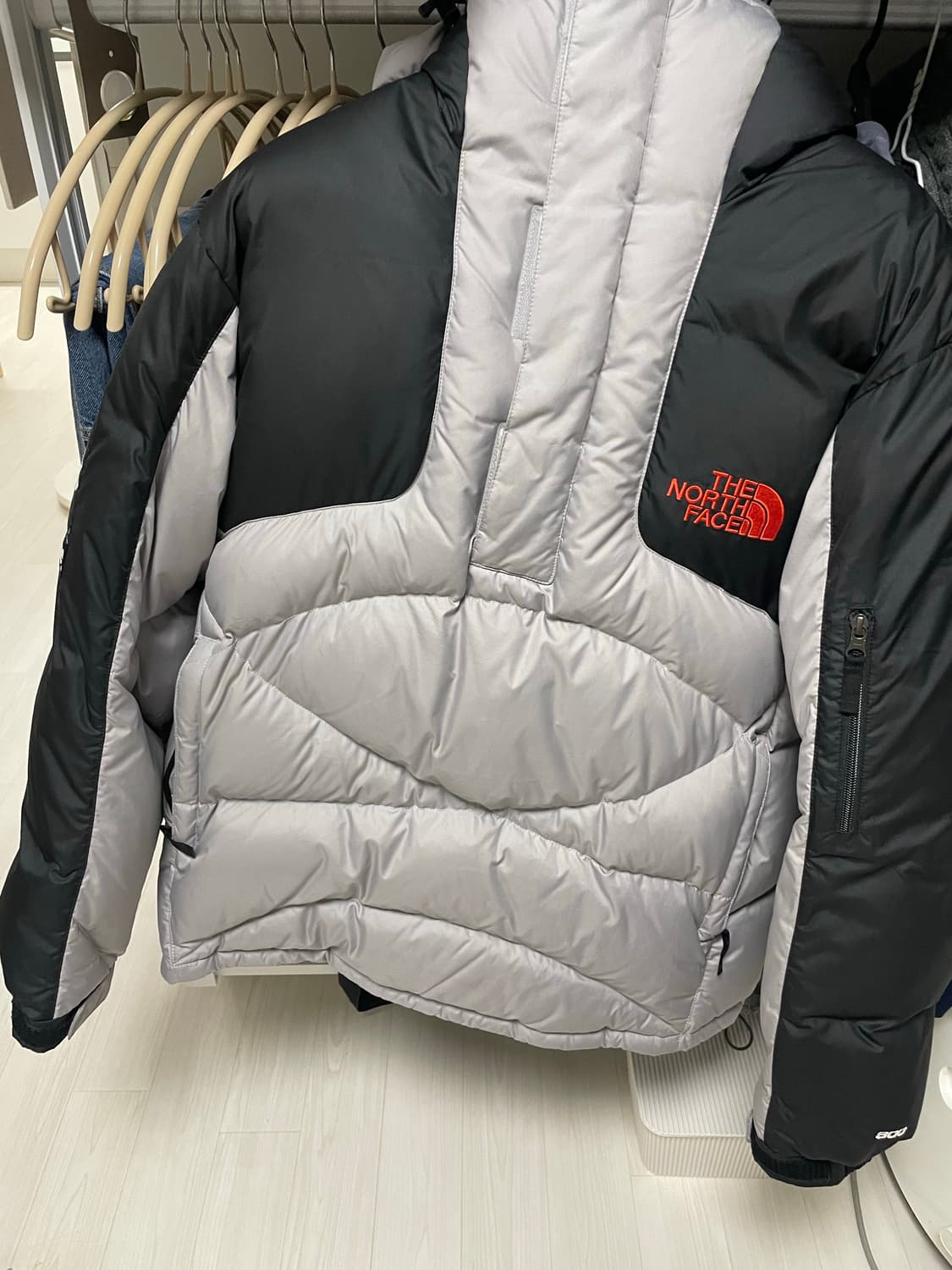 슈프림x노스페이스 800필 하프 짚 후드 풀오버 상품이미지1