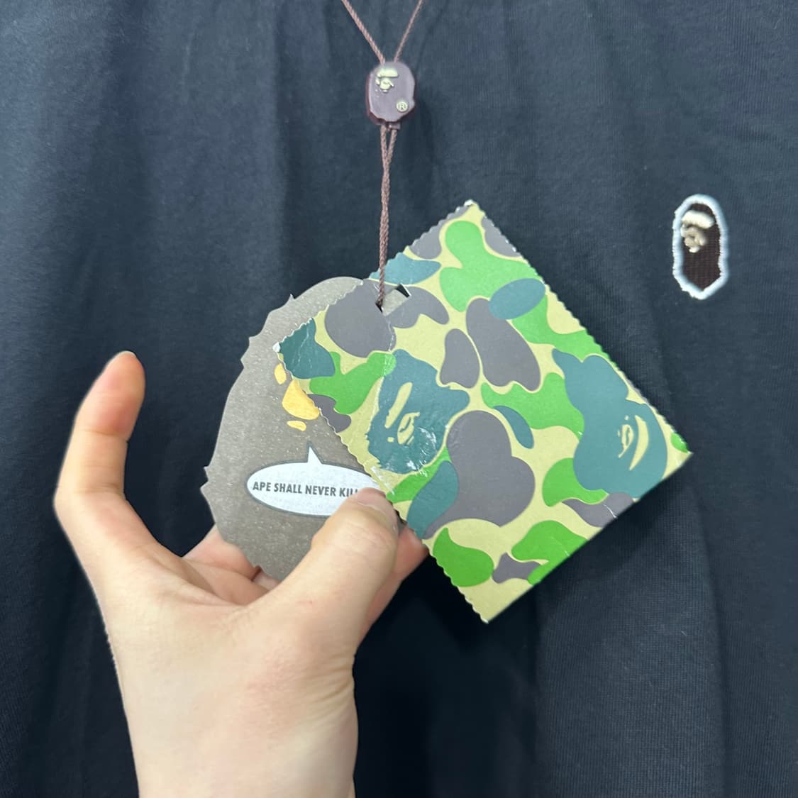 베이프 헤드윈 로고 반팔티 상품이미지5