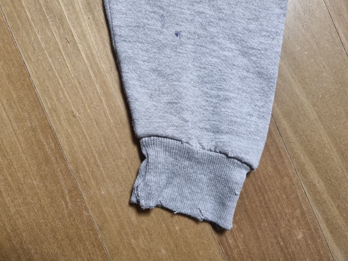 90s 러셀 애슬레틱 후드 라이트 그레이 상품이미지5