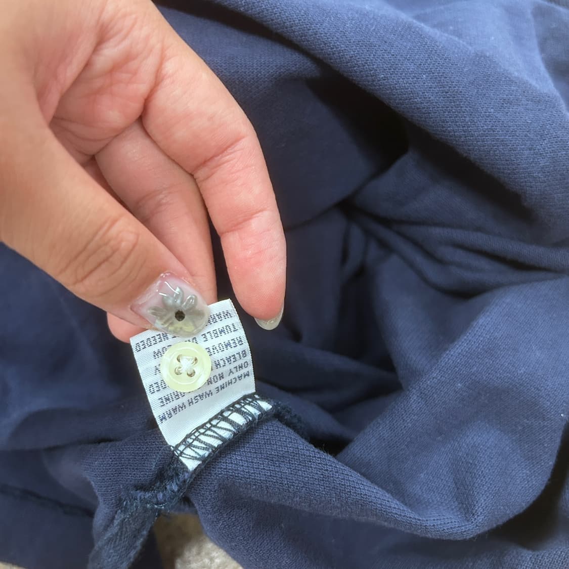 폴로 랄프 로렌 빅포니 네이비 카라 반팔티셔츠 상품이미지5