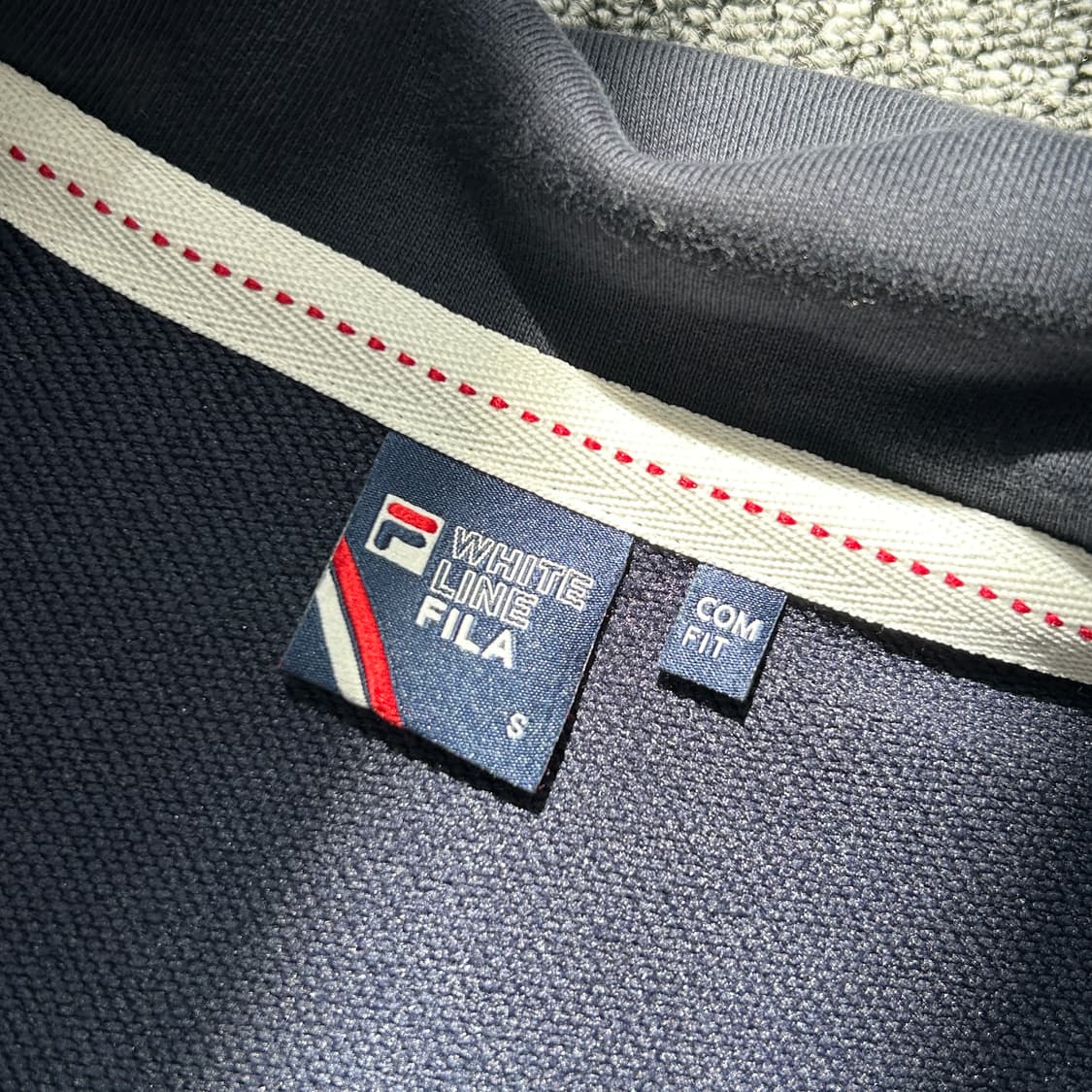 휠라 네이비 테니스 스타디움 자켓 상품이미지8