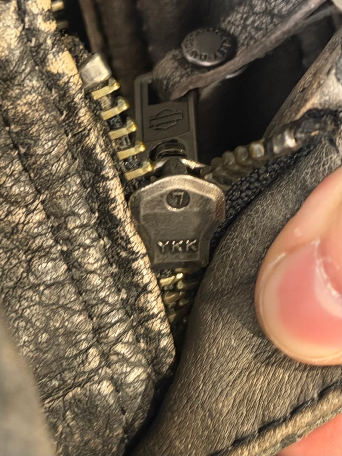 할리데이비슨 램블 버팔로 가죽자켓 라이더자켓 상품이미지5