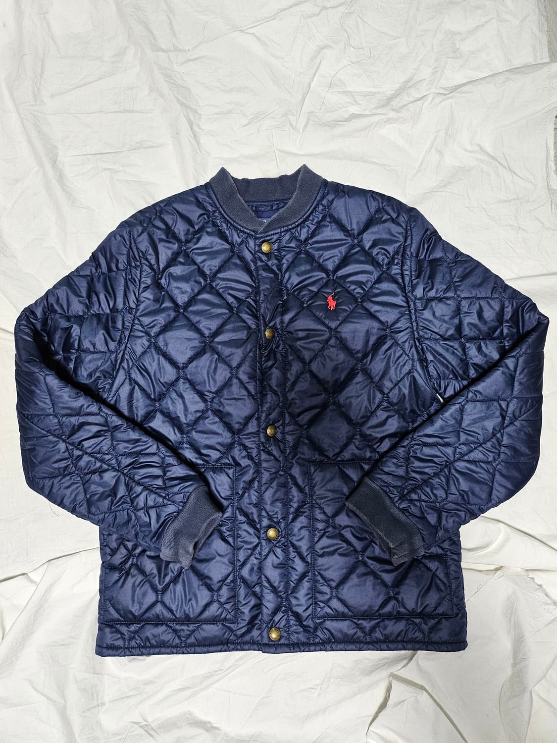 폴로랄프로렌 네이비 퀼팅 자켓 S 상품이미지1