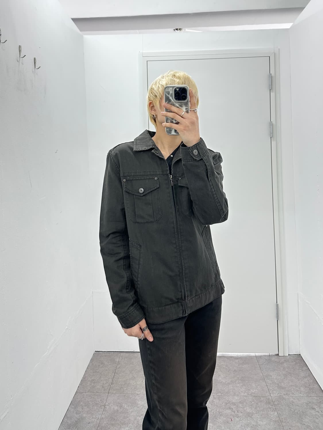 Create barefoot grunge khaki brown jacke 상품이미지2