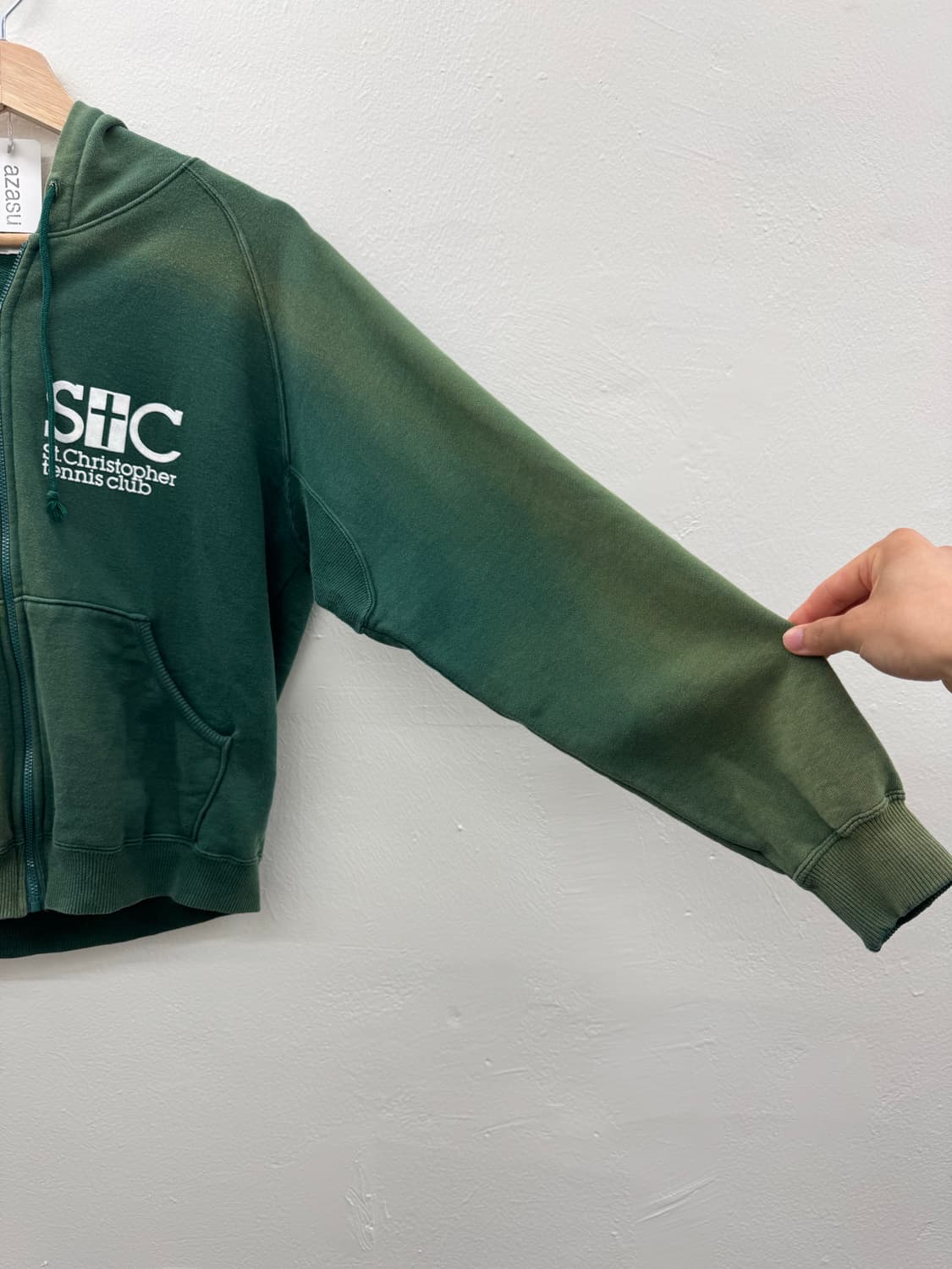 St.C Tennis Club Hard Fading Hood Zip-up 상품이미지3