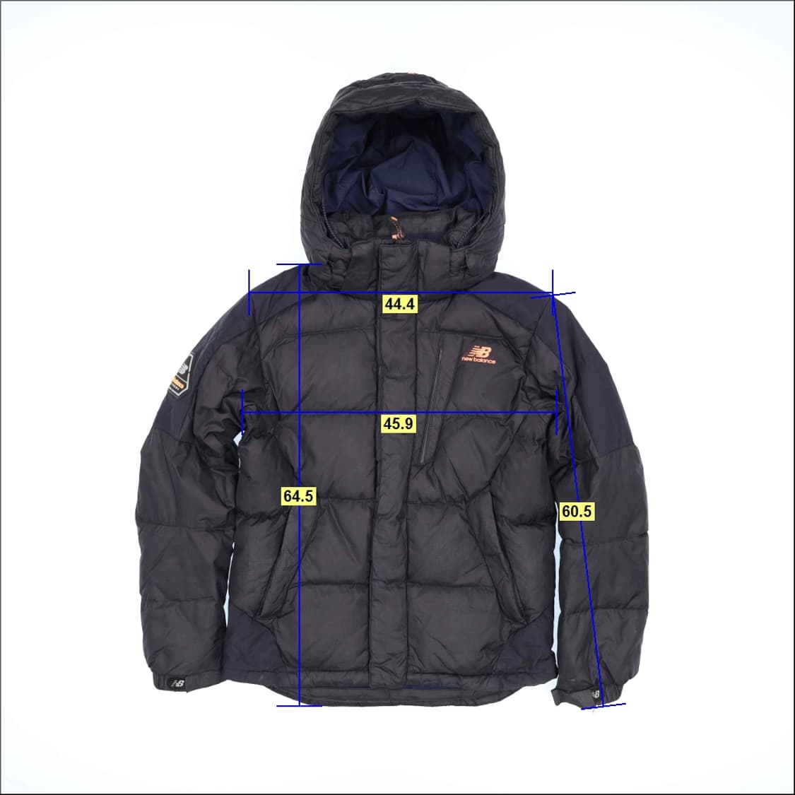 [90] 뉴발란스 여성 덕다운 후드패딩점퍼 1204HR1 상품이미지8