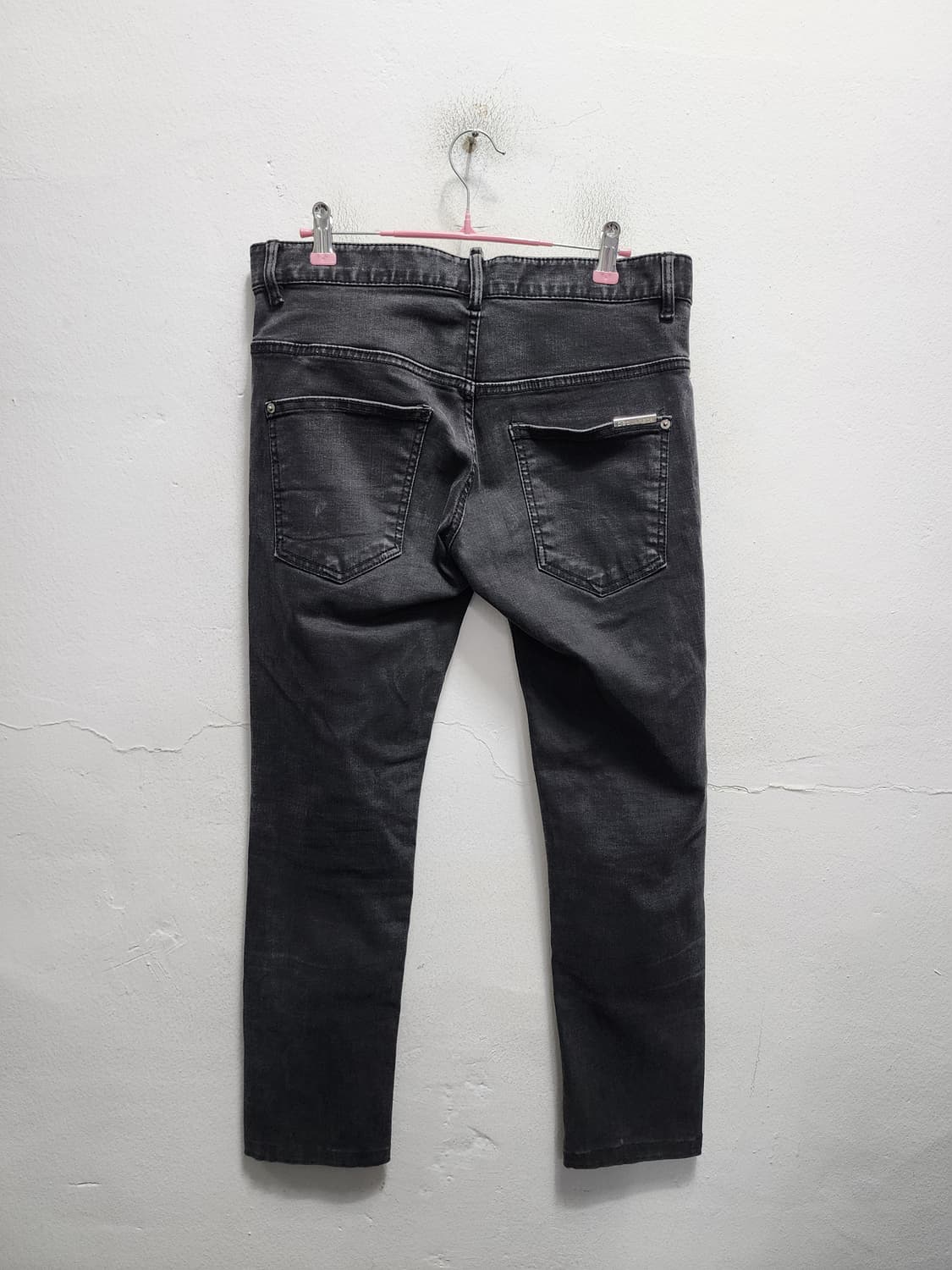 디스퀘어드2 스틸로고 블랙 데님  상품이미지2