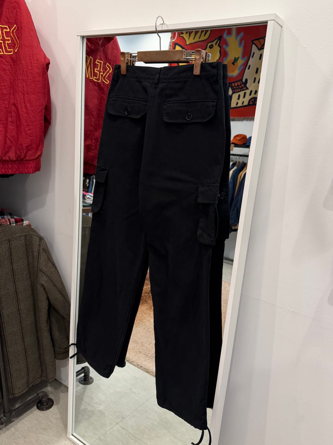 Anko Rock 빈티지 밀리터리 코튼 카고 팬츠 (30inch) 상품이미지6