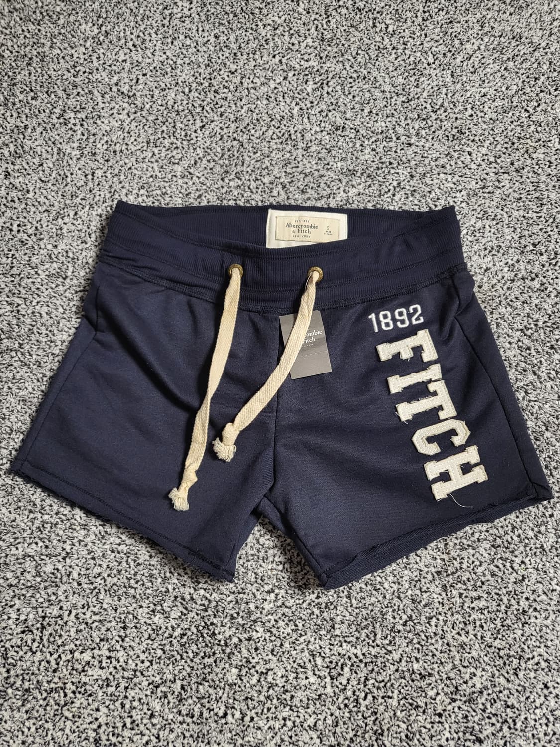 아베크롬비 면 로고자수 핫팬츠 상품이미지1