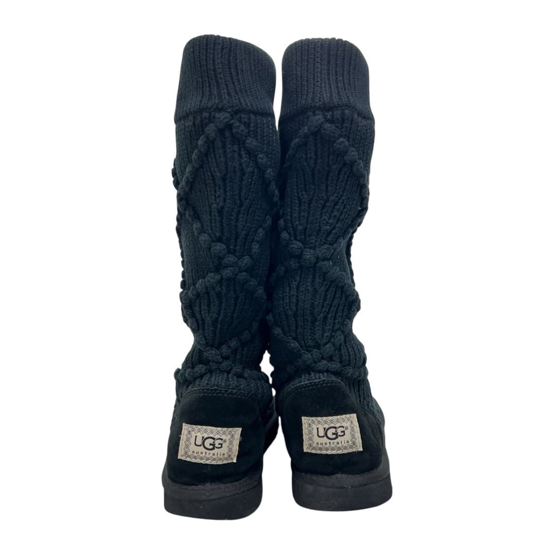 250 W 어그 니트 부츠 블랙 상품이미지5