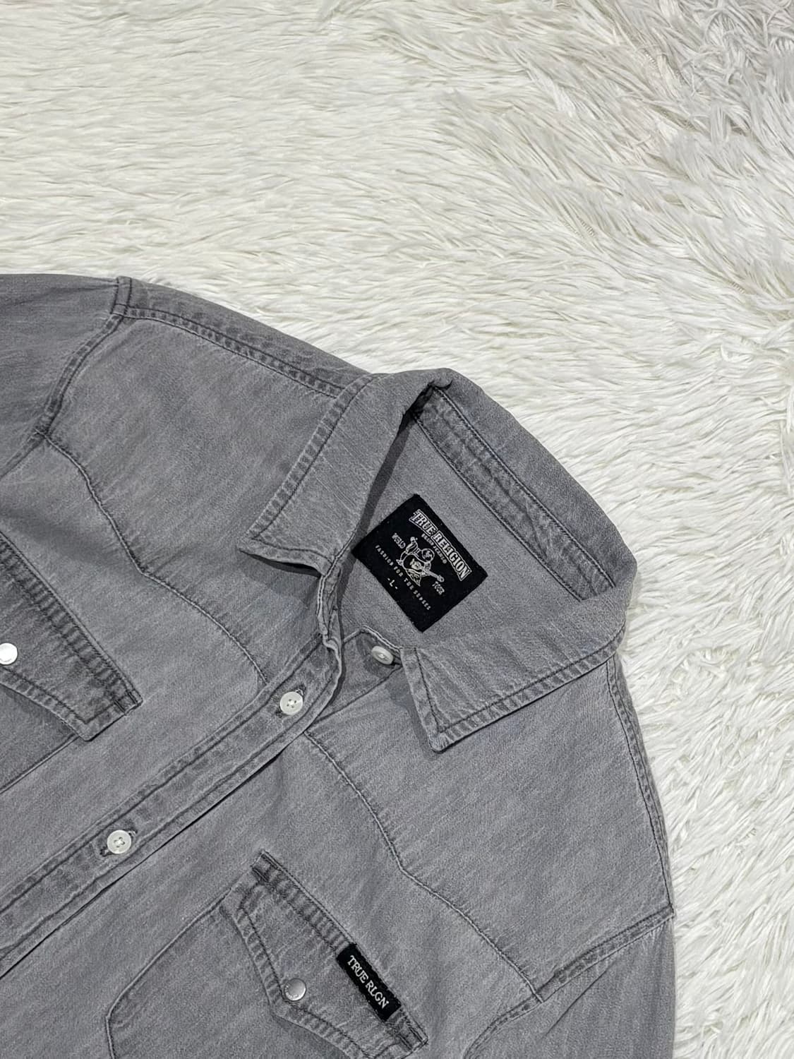 트루릴리젼 데님 셔츠 상품이미지4