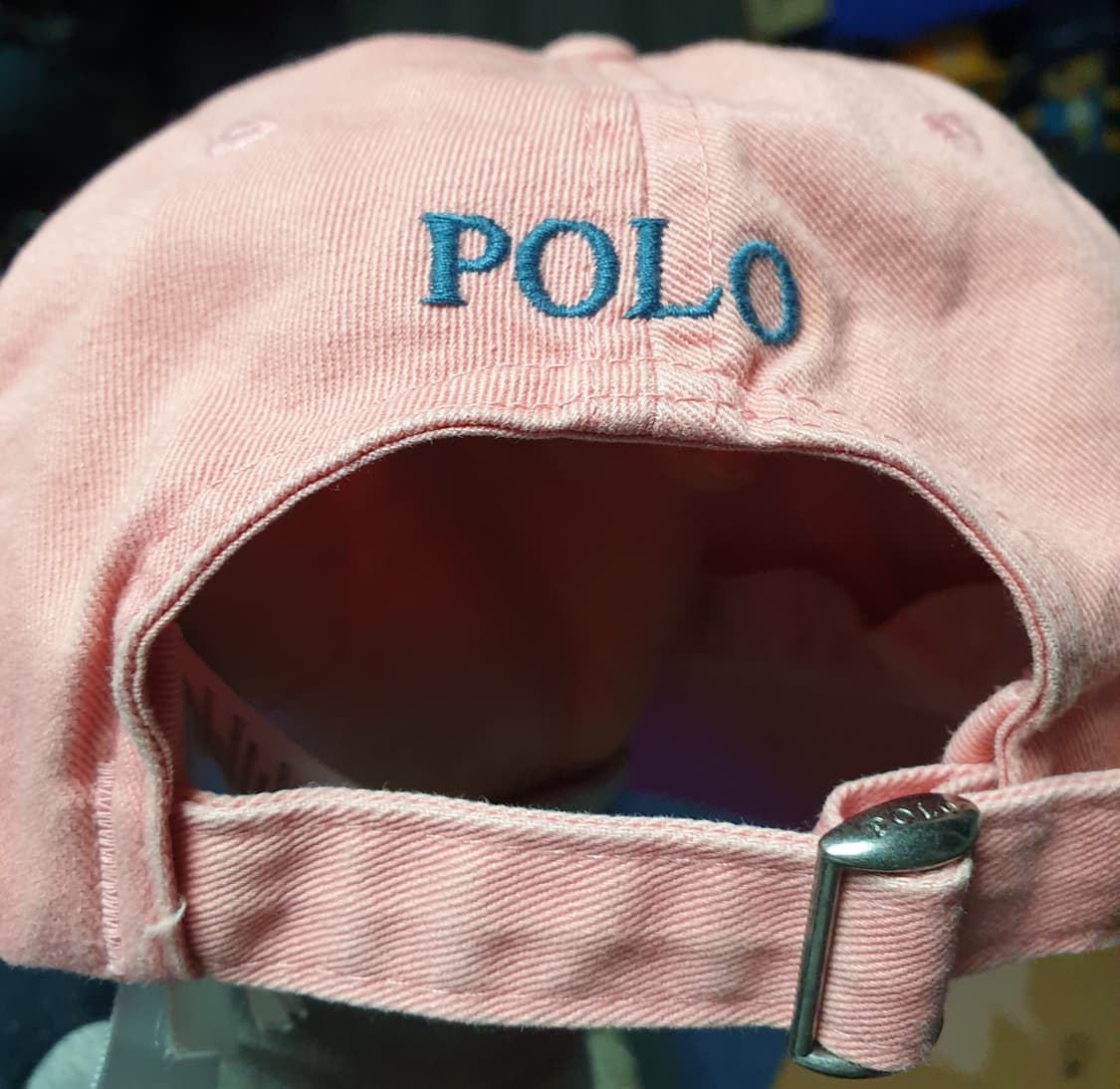 폴로랄프로렌 코튼 볼캡 OS 라이트핑크 상품이미지2