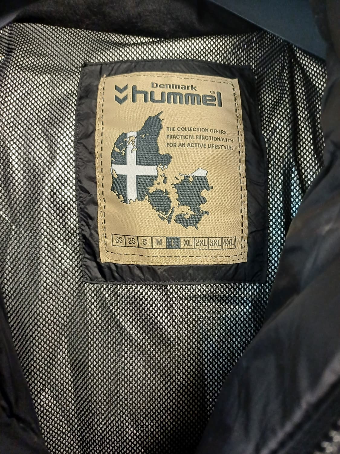 [HUMMEL 덴마크] 남성 L 롱패딩 / 블랙  상품이미지5