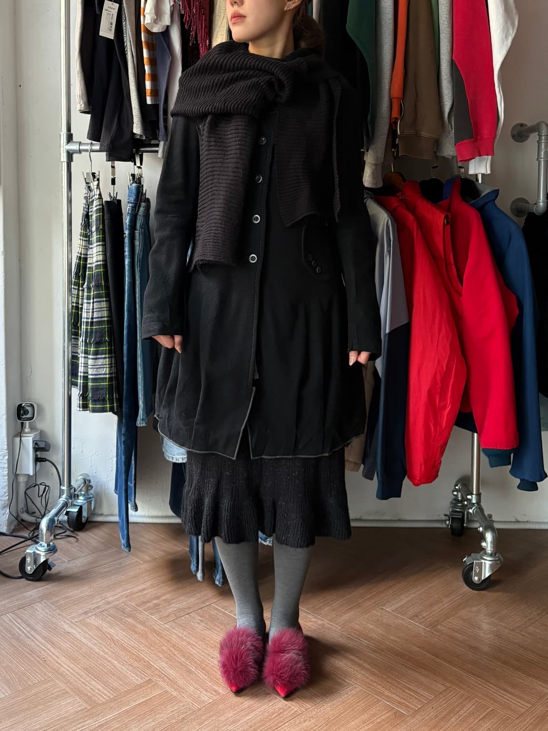 90s Marithe Francois Girbaud 코트 상품이미지2