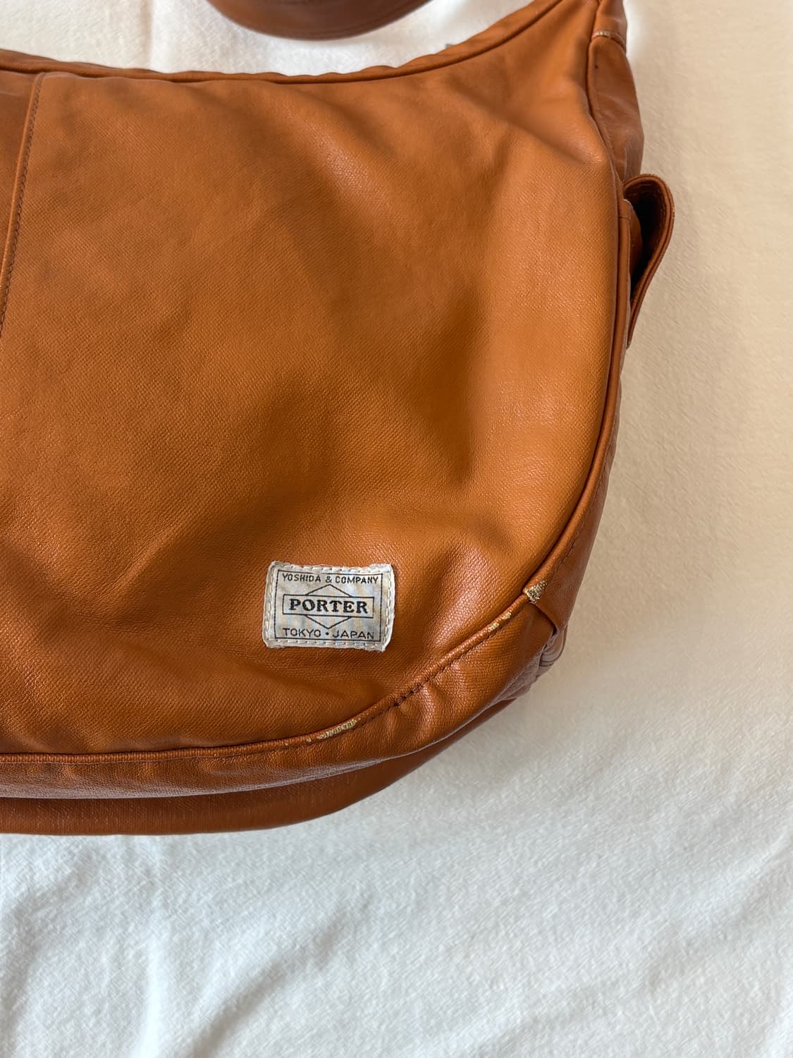 PORTER FREE STYLE Shoulder Bag (Camel L) 상품이미지9