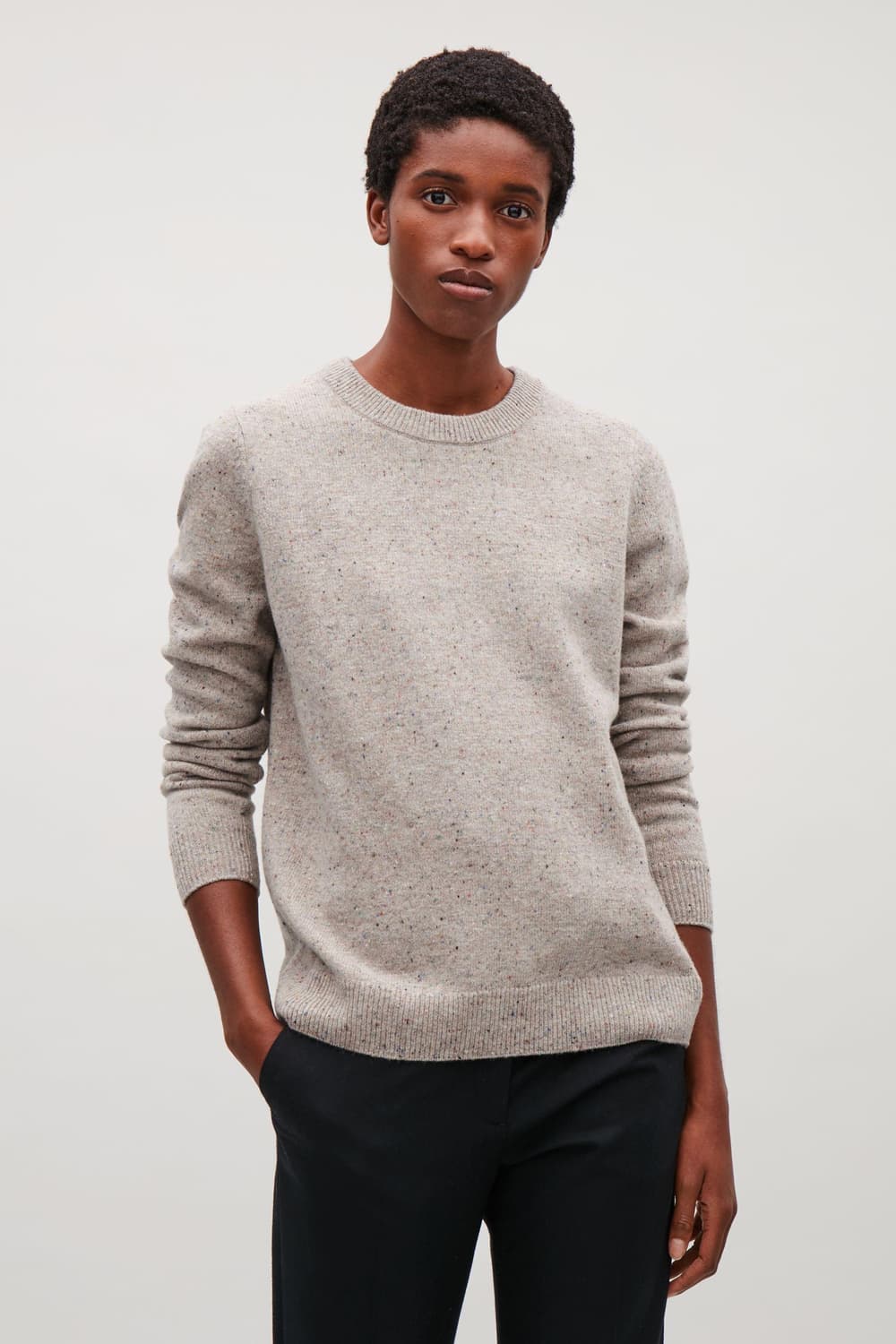 [COS 코스] 여성 멀티컬러 니트 상품이미지1