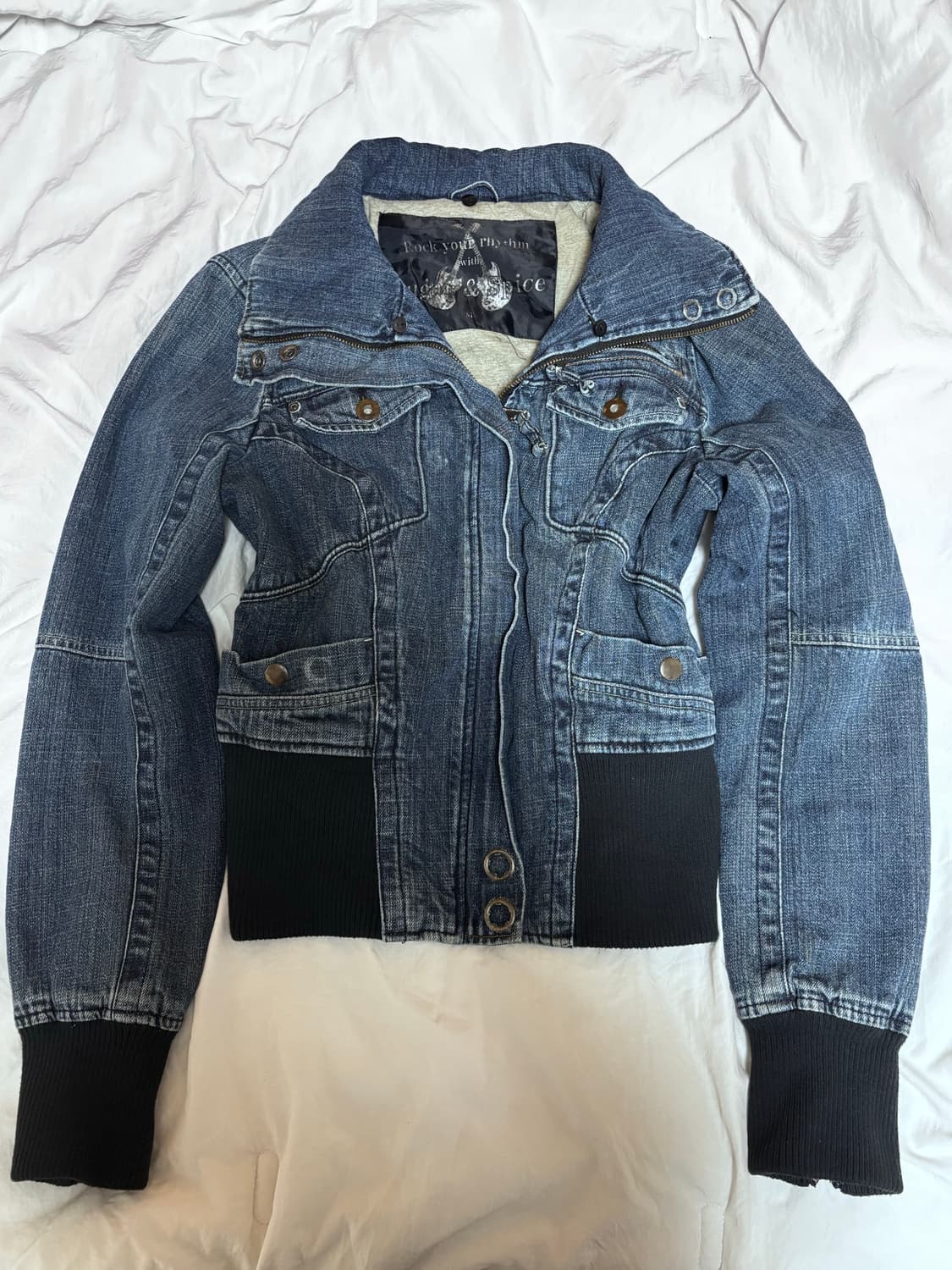 스윙잉서울대구 니트 집업 상품이미지1