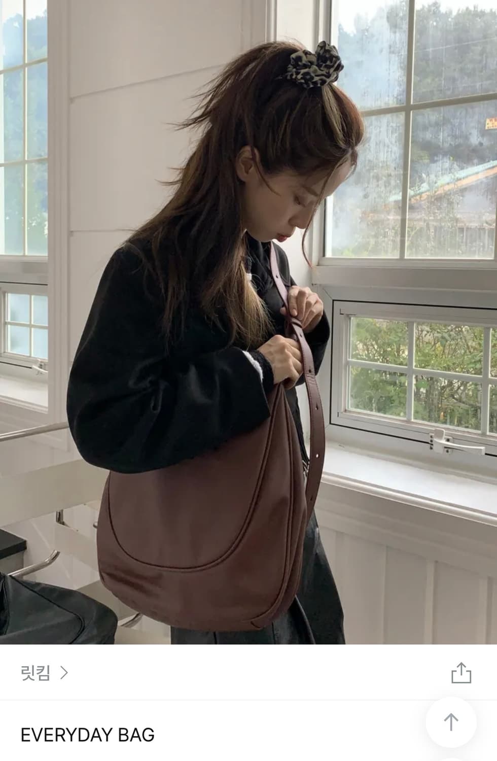 <남서연 착용> 릿킴 everyday bag (wine) 상품이미지1