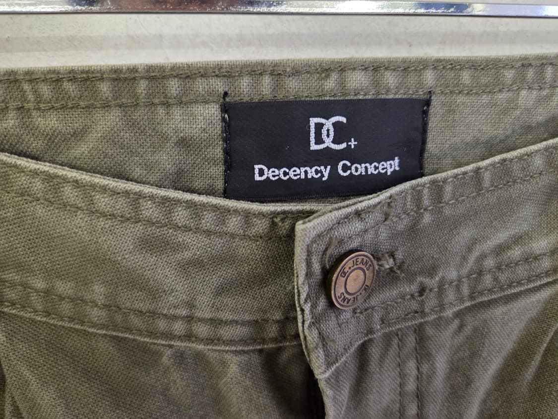 Decency Concept 카키 와이드 카펜터 바지 L 상품이미지4