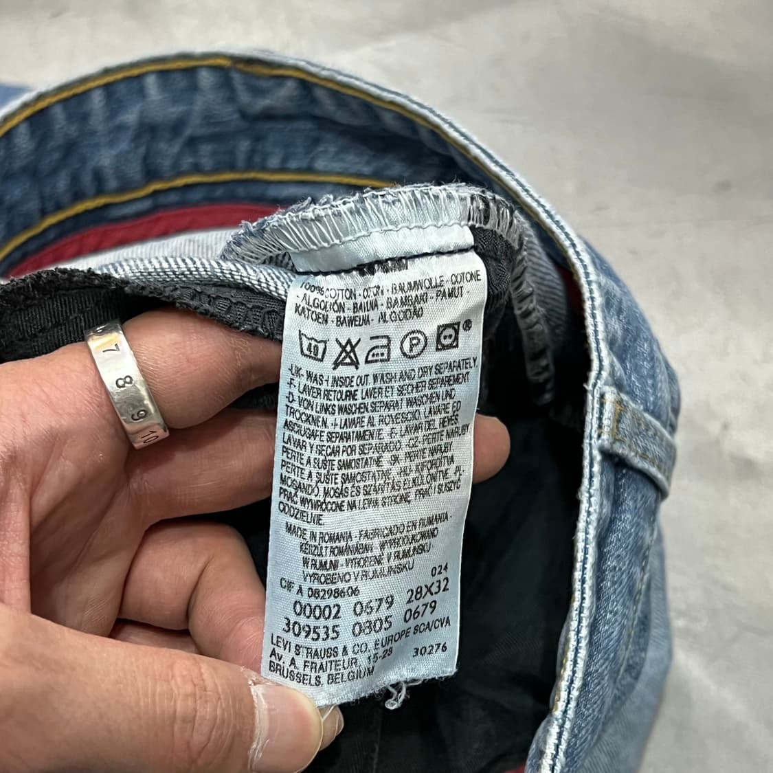  리바이스 엔지니어드진 데님 팬츠 y14710 상품이미지8