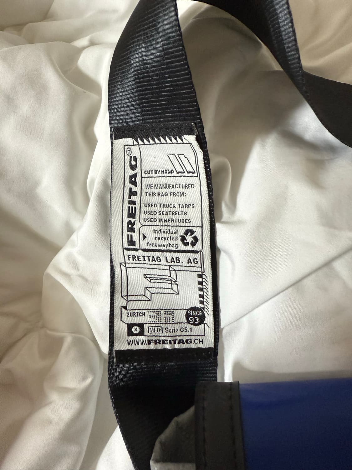 프라이탁 라씨 회색 파랑 상품이미지4