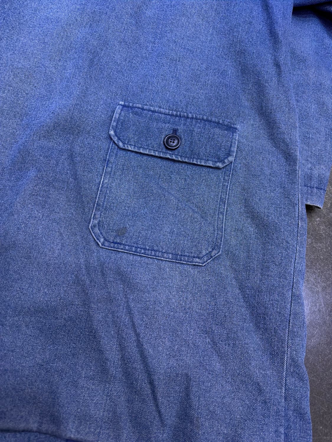 어나더오피스 데님 코트 워싱 청자켓 L 상품이미지6