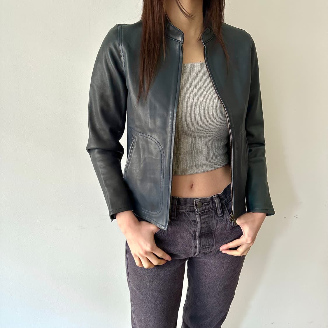 히스테릭글래머 hysteric glamour 양가죽 자켓 상품이미지1