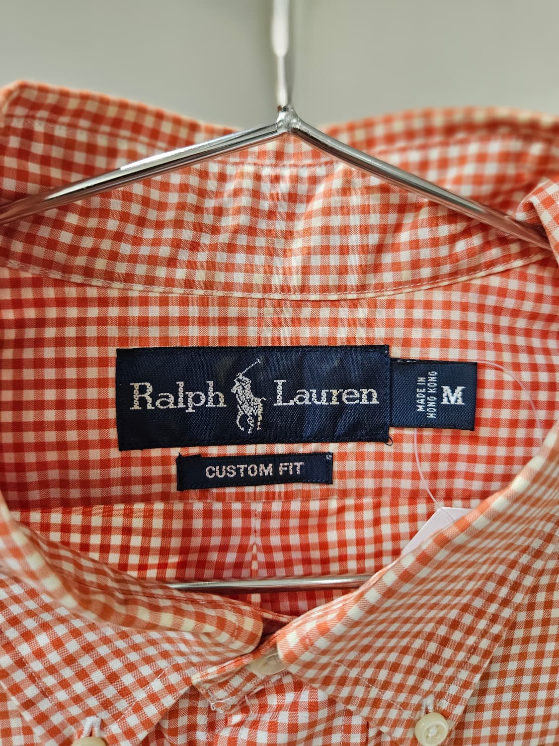 폴로랄프로렌 깅엄 체크 셔츠 상품이미지4