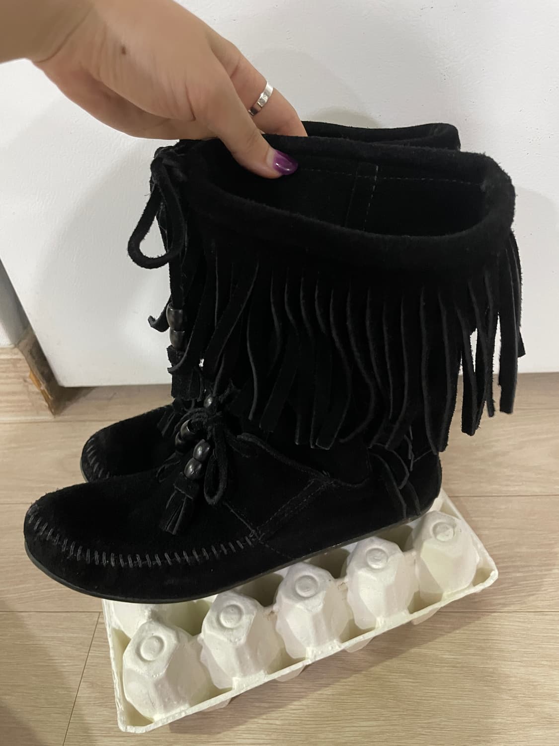 미네통카 프린지 부츠 상품이미지2