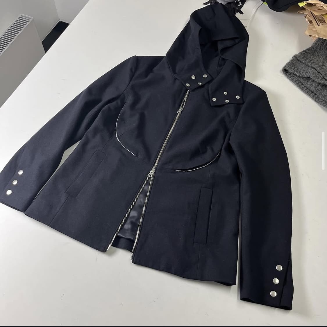 Ulika sanctus double pleats wool jacket 상품이미지2