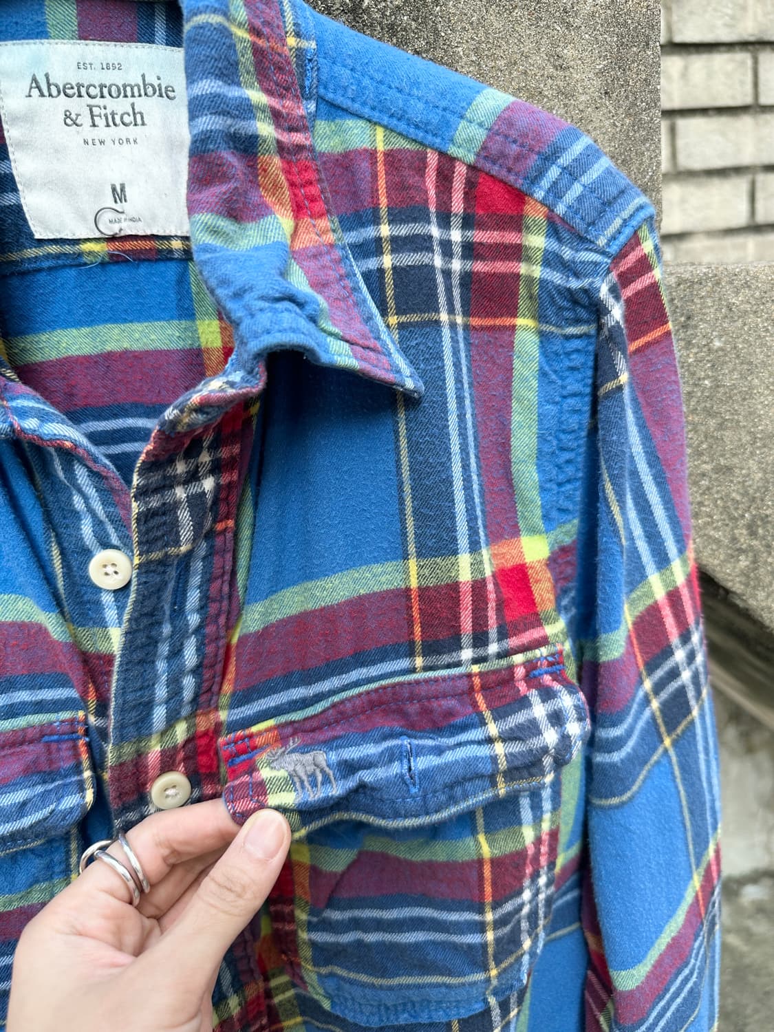 Abercrombie 체크셔츠 상품이미지5