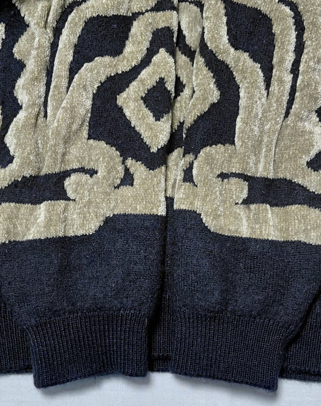 [Rare] 이탈리아 모딜리아니(Modigliani) 입체 패턴 울니트 상품이미지10