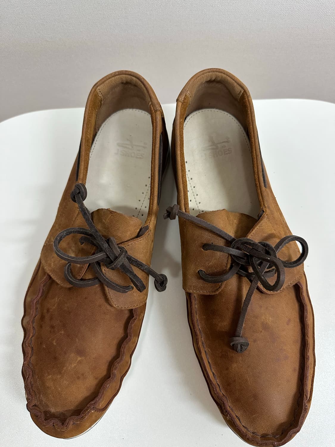 J.SHOES 제이슈즈 브라운 보트슈즈 (280mm) 상품이미지2
