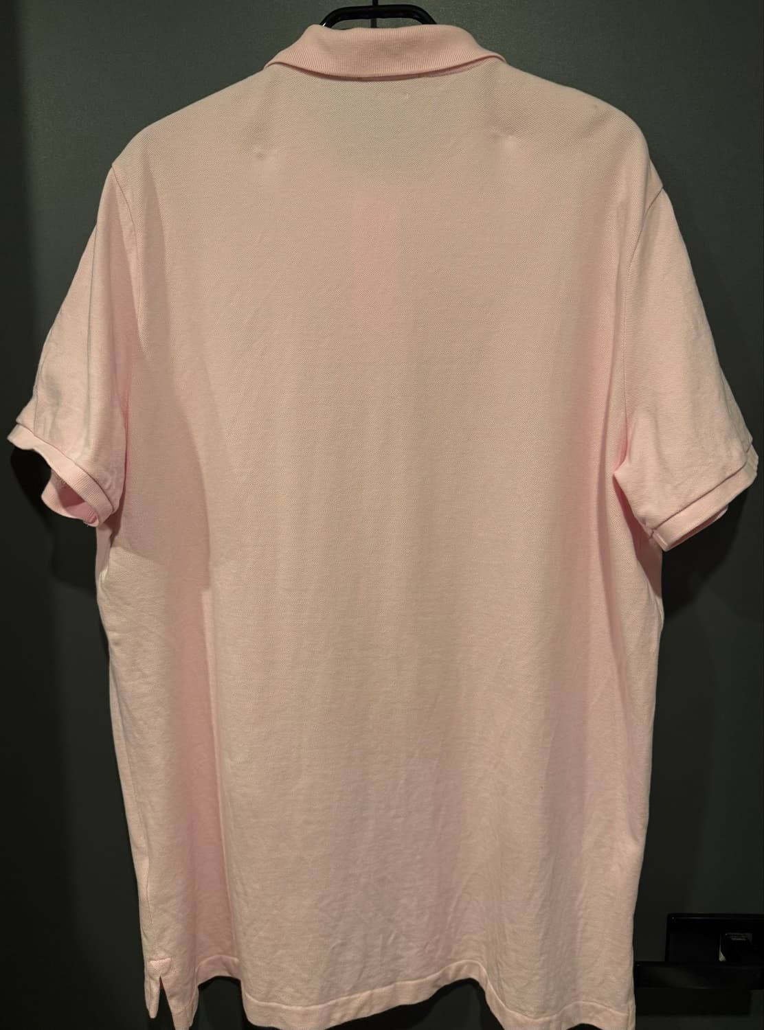 (XL) 정품 폴로 랄프로렌 클래식핏 메시 폴로 피케 셔츠 핑크 상품이미지2