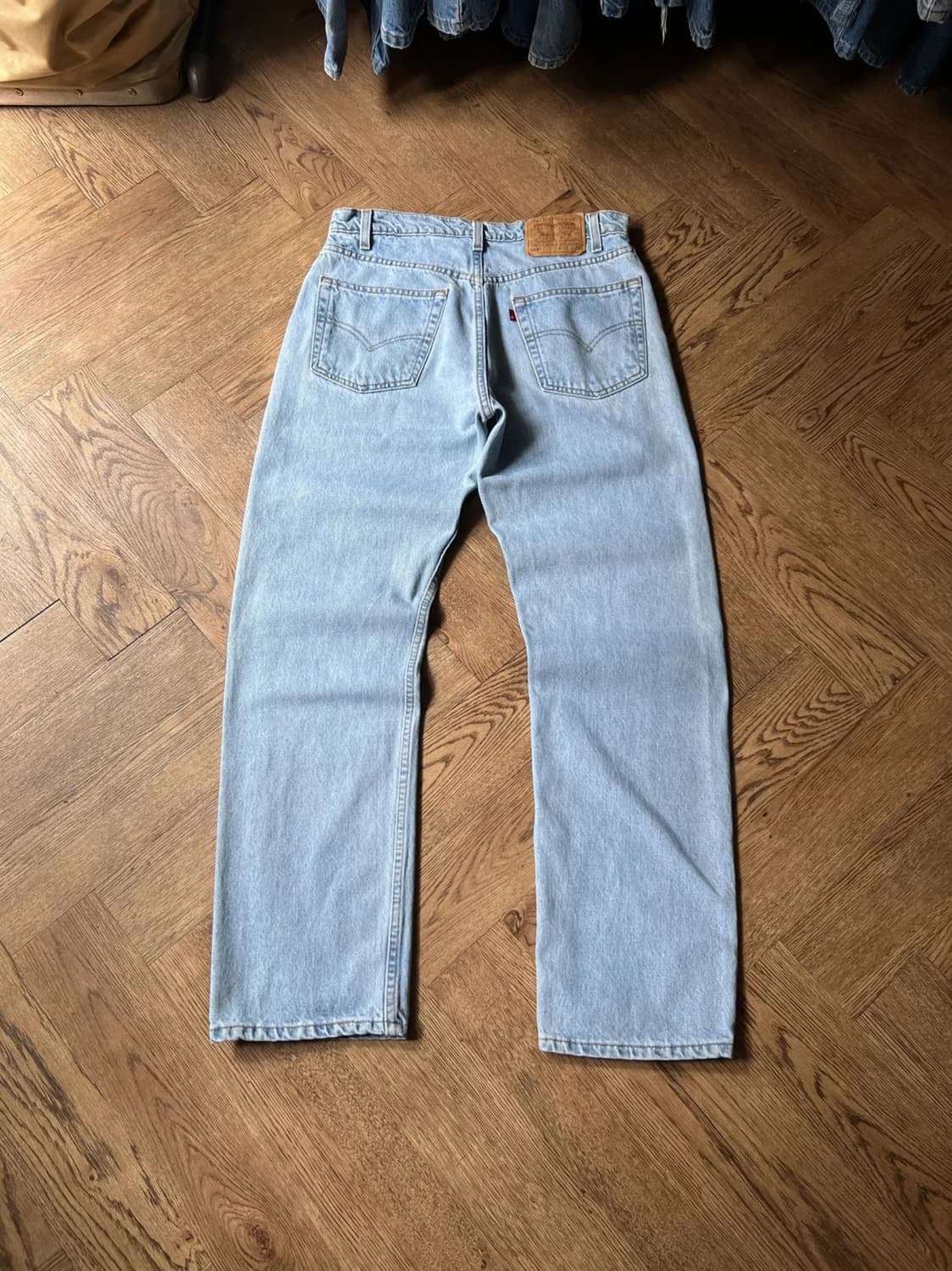 [33]90's 리바이스 505 블랭크탭 Made in USA 데님 팬츠 상품이미지1