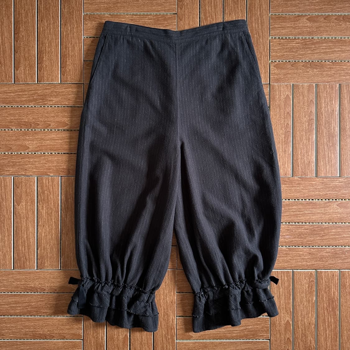 Beams Boy striped linen wool drawers  상품이미지1