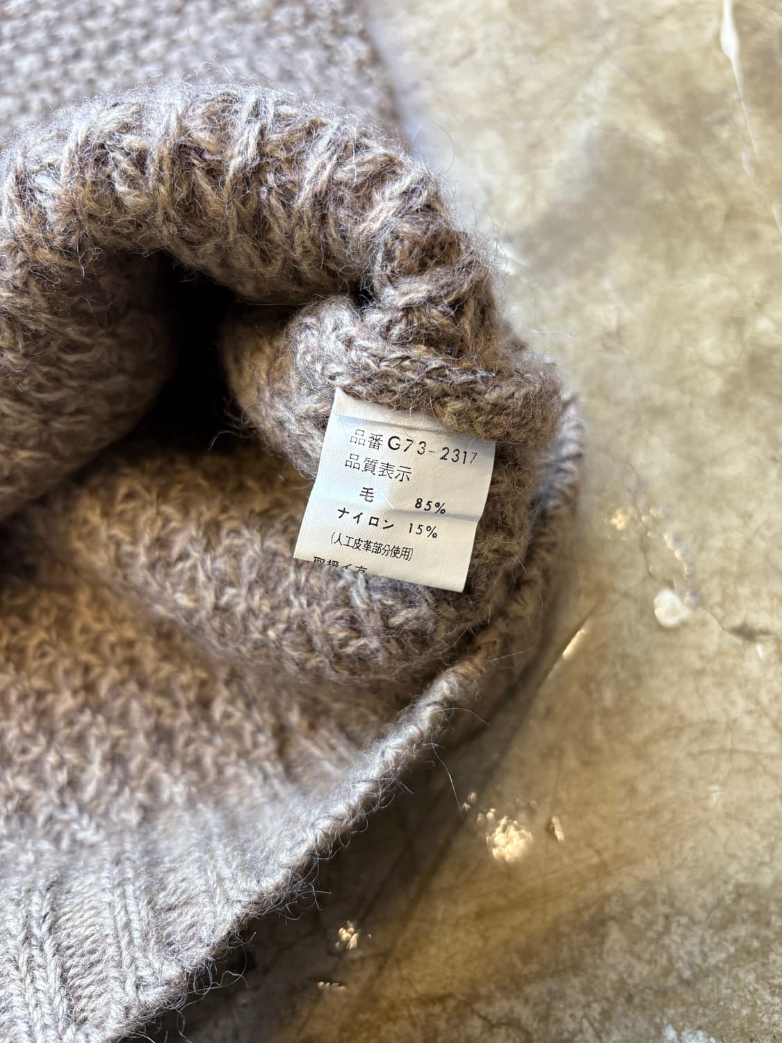 Mcgregor 헨리넥 패치 헤비 스웨터 상품이미지4