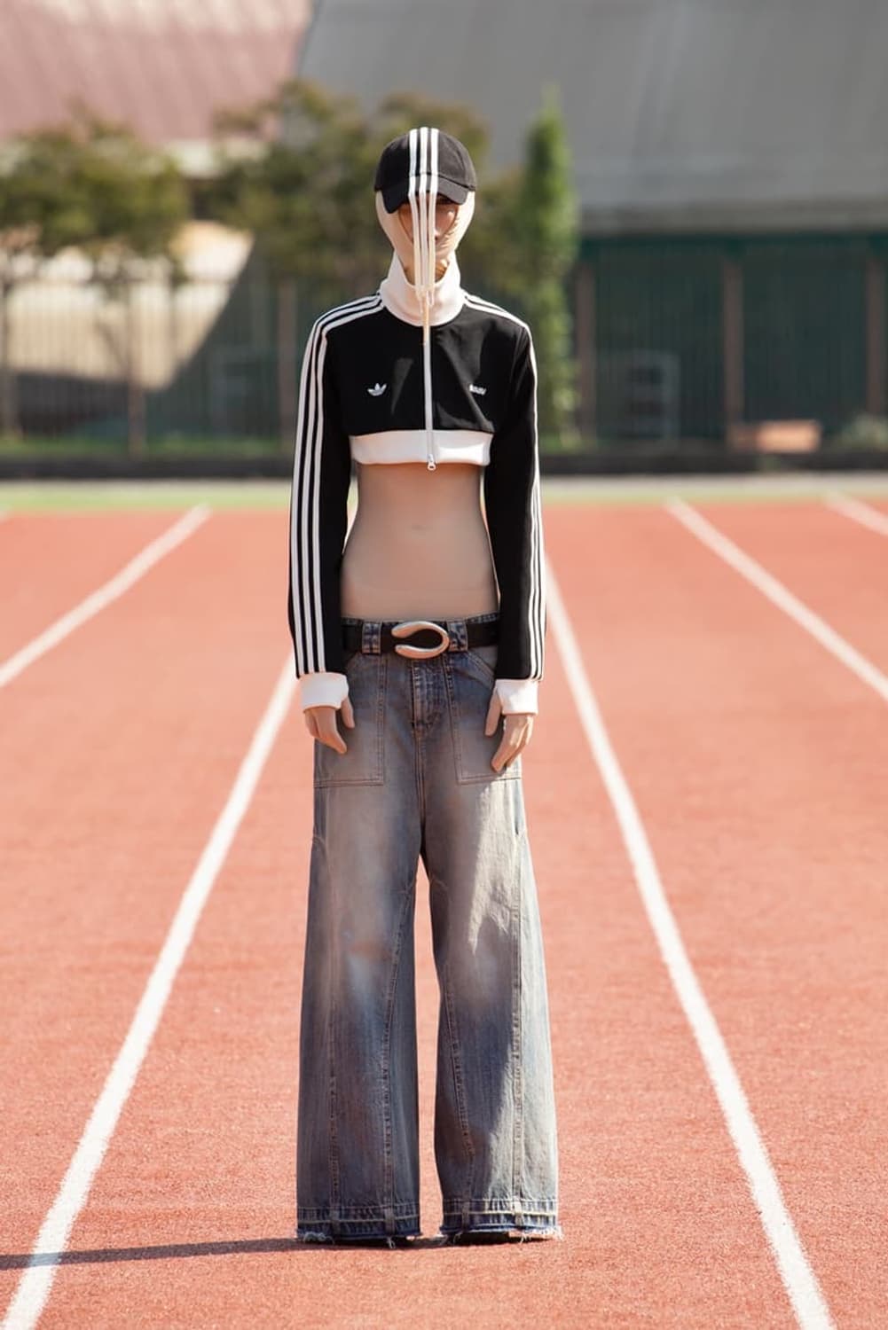 새상품 avavav X 아디다스 콜라보 팬츠 s 상품이미지6