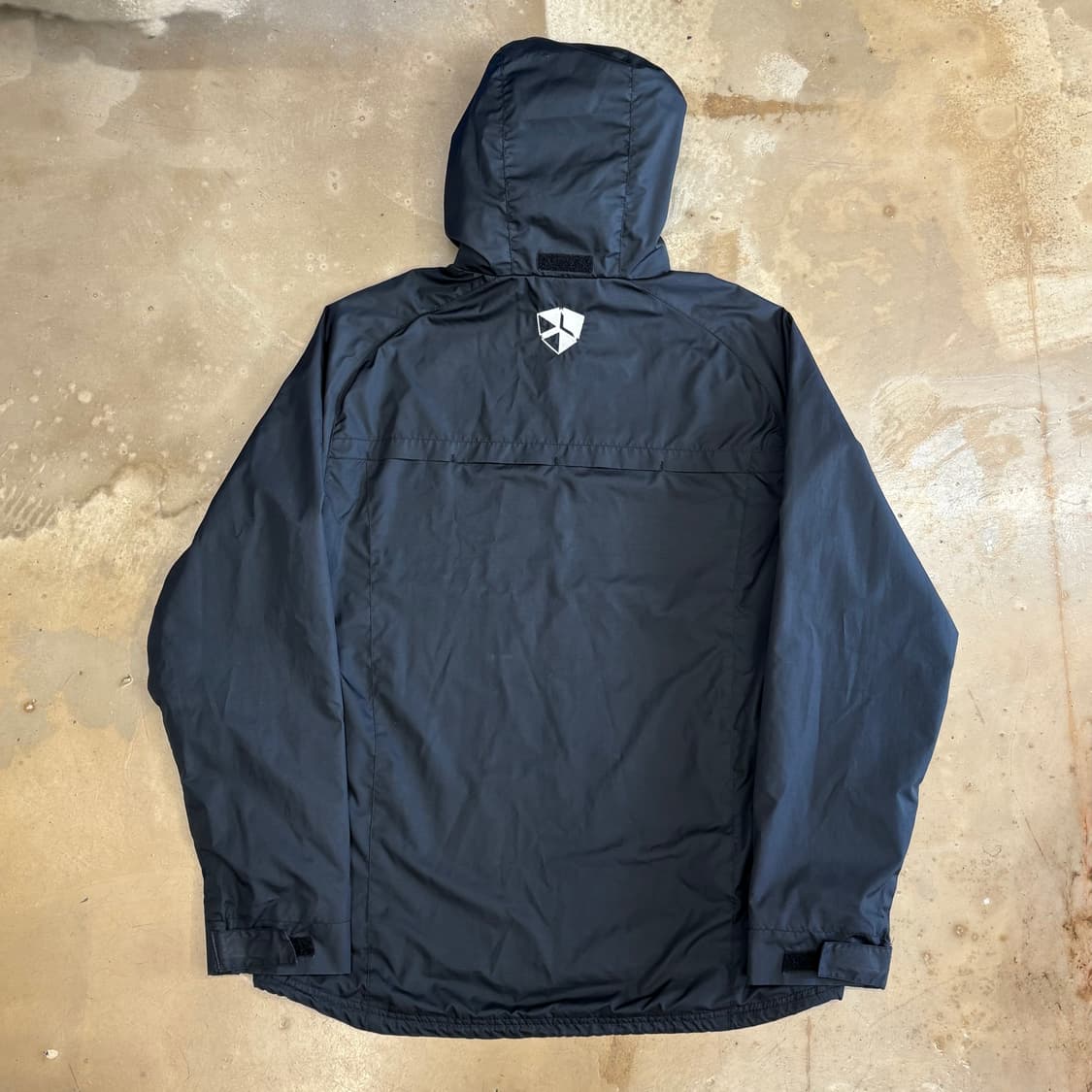 L 나이키 맨체스터 유나이티드 블랙 후드 바람막이  상품이미지3