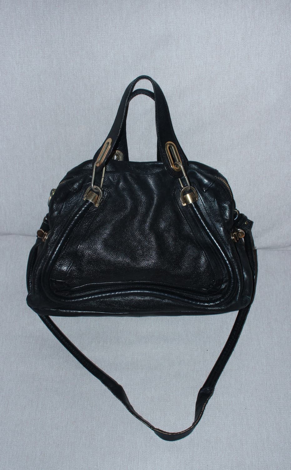 Chloe paraty bag black (dust bag o) 상품이미지1