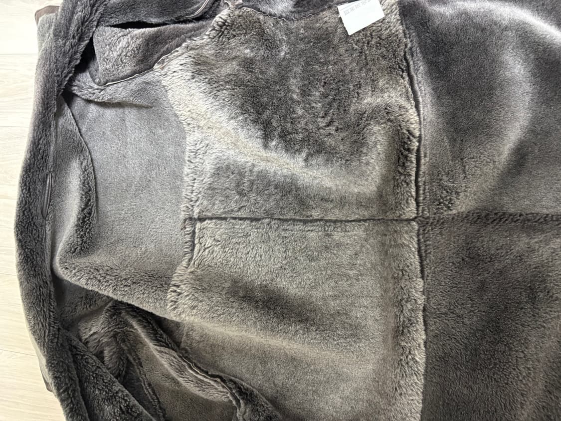 🇮🇹 명품 Bruno Magli✨ 남성 무스탕 코트 🧥 사이즈 10 상품이미지10