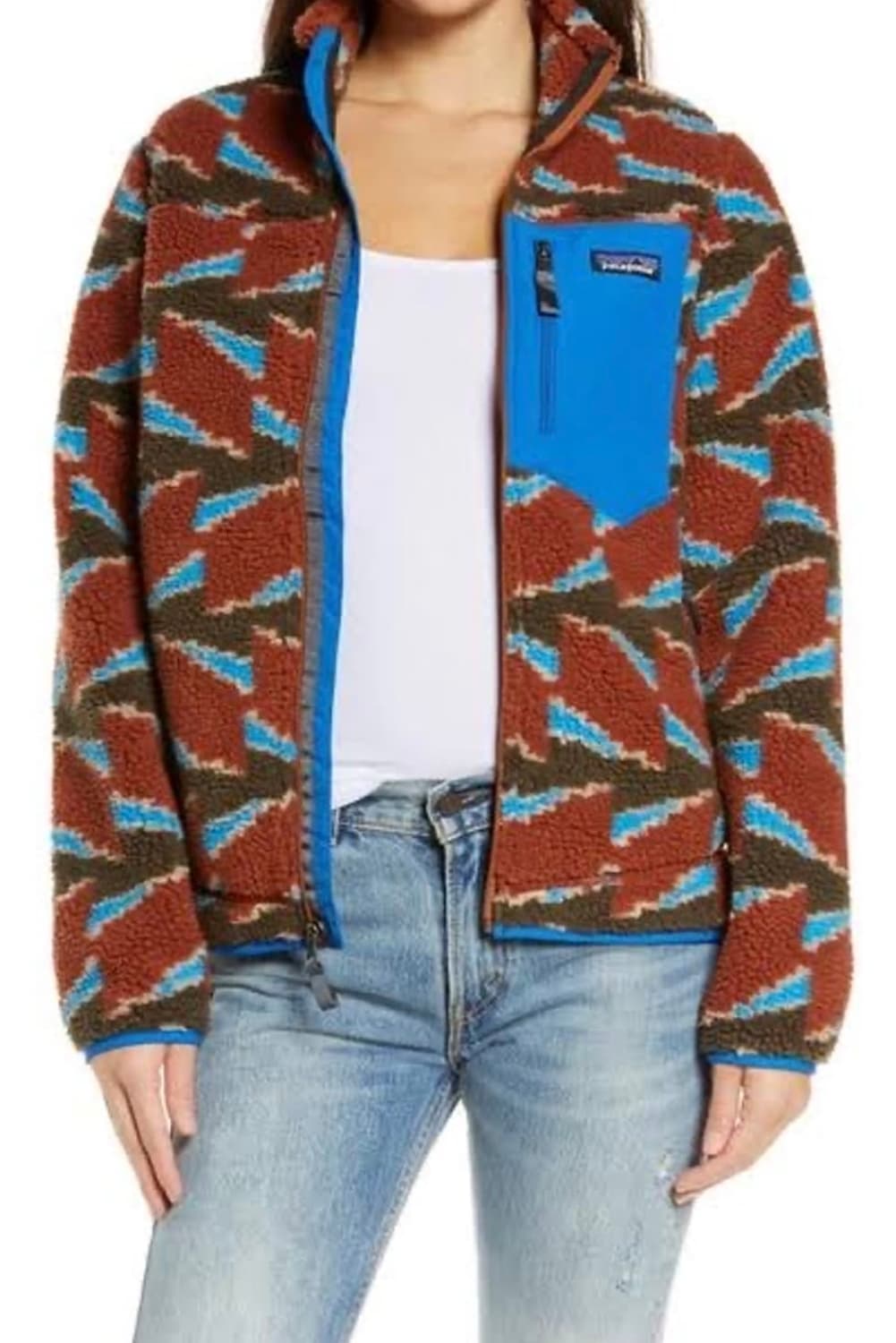 파타고니아 클래식 레트로 플리스 자켓 캔자스 스카이 탄 상품이미지2