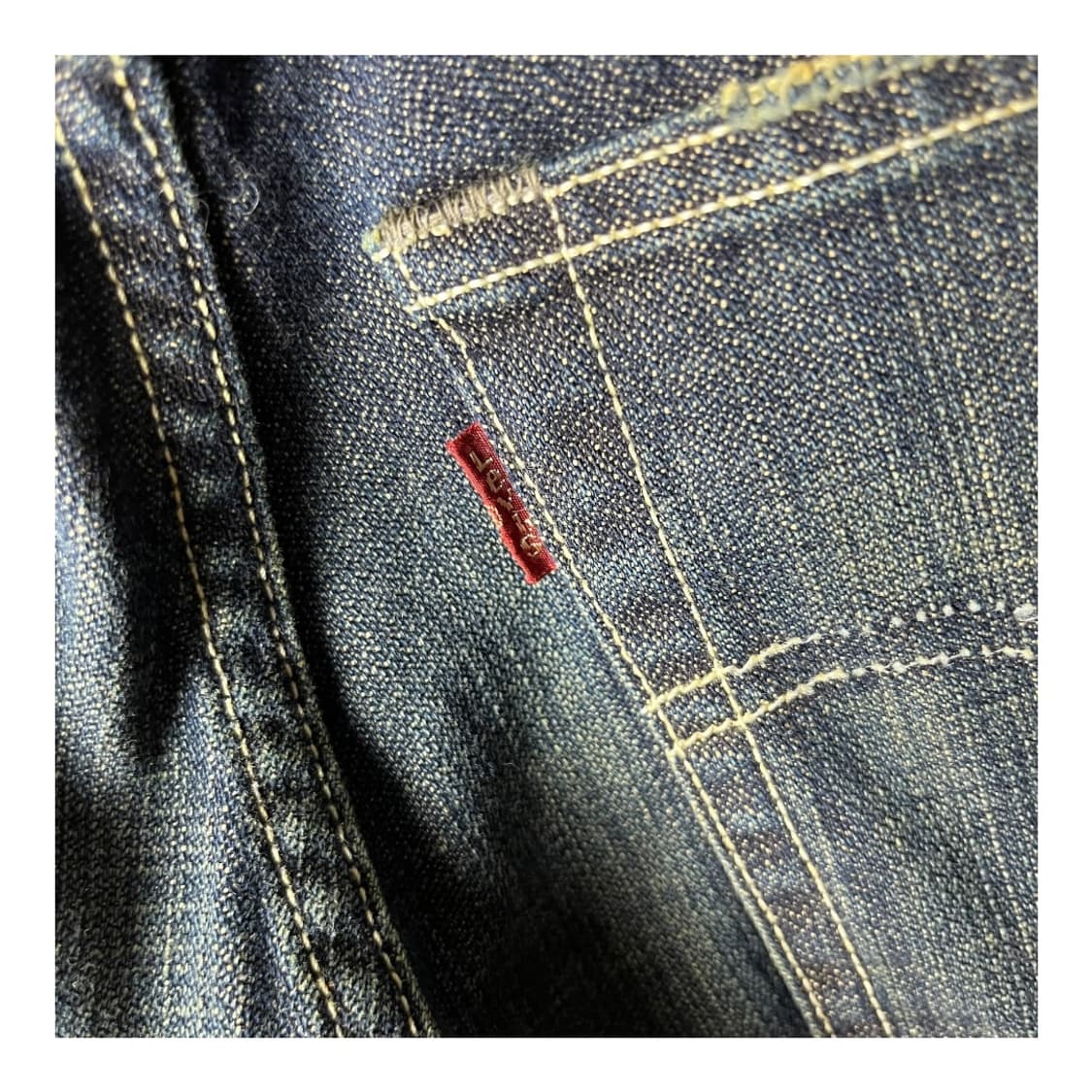 [Levi's] 리바이스 재팬 502 워싱 데님팬츠 (새상품) 상품이미지6