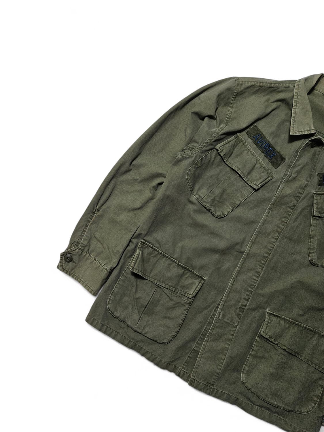 아비렉스 Avirex 정글 퍼티그 자수 베트남전 M 100 상품이미지3