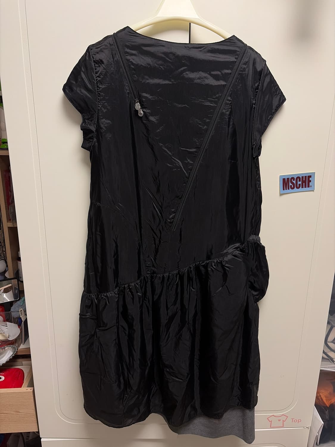 (택o) 코이세이오 퍼프 셔링 원피스 상품이미지4