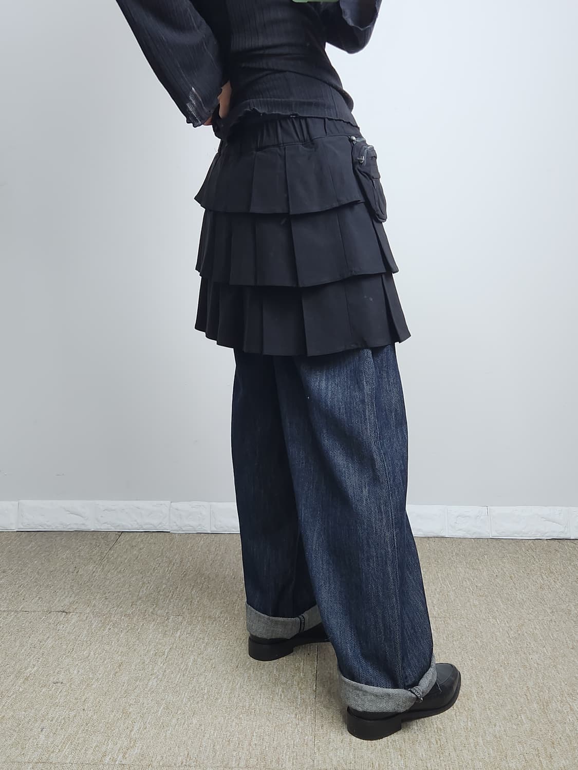 (ELLE golf )플리츠 스커트 상품이미지3