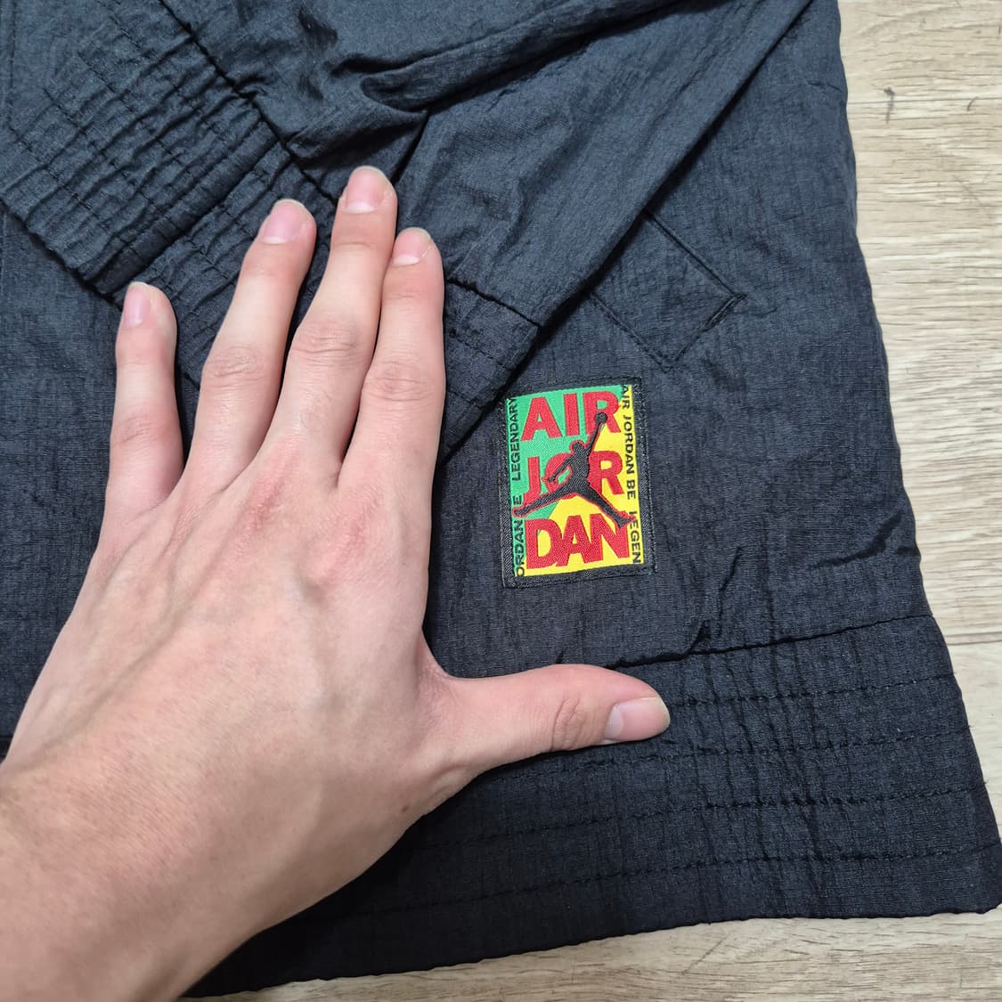 조던 점프맨 우븐 바람막이 봄버 자켓 상품이미지4