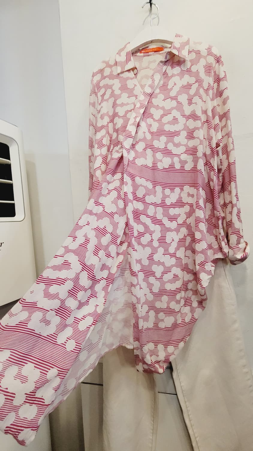 mint designs 유니크 셔츠.le 연베이지 스티치 팬츠 상품이미지4